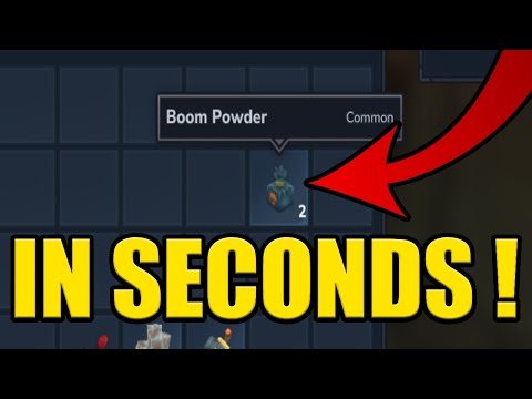 HOW to GET BOOM POWDER in HYTALE