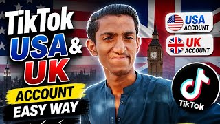 TikTok UK-USA Account Kaise Banaye | How to Create TikTok UK-USA Account in Pakistan | TikTok