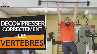 Décompresser les vertèbres : Astuce que vous ne connaissez pas ! (soulager les lombaires et le dos)