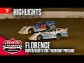 Thursday Twin 25s | Lucas Oil North/South 100 at Florence Speedway 8/7/25 | Highlights