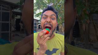 Lifehack skills: Removing apple stickers#camping#lifehack#survival#bushcraft