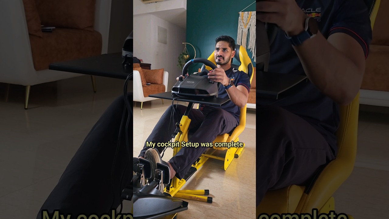 my sim racing setup at home #simracing #simracer #simulator #racing #motorsport #formula1 #f1 #f123