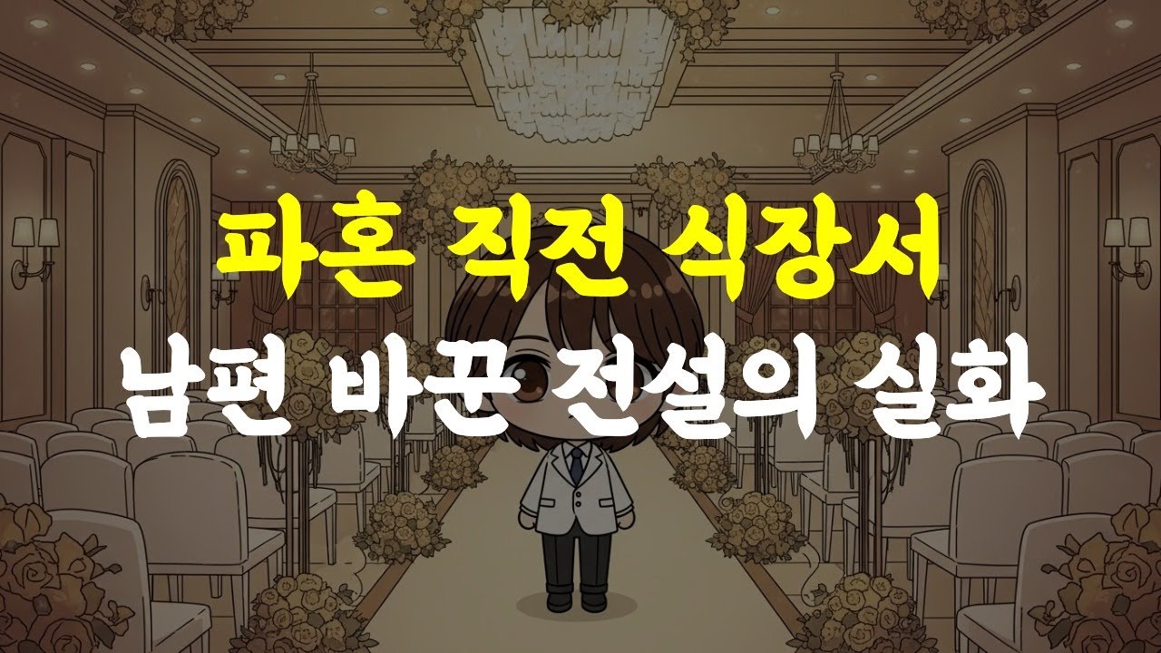 파혼 직전 식장서 남편 바꾼 전설의 실화