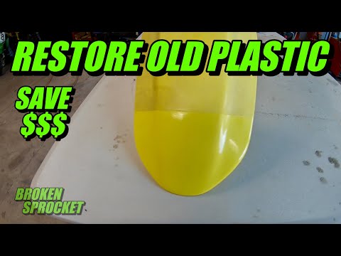 Come restaurare i plastici vecchi della tua moto da cross
