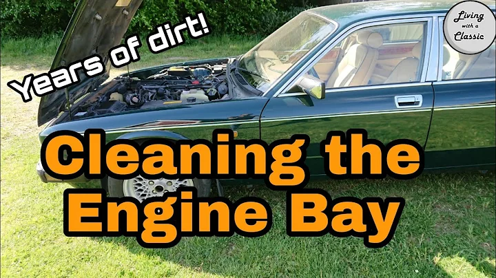 Cleaning the Engine Bay On My New XJ40