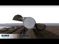 HUBER Schlammwender SOLSTICE® - innovative und unabhängige Solartrocknung - Animation