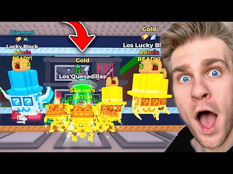 Trafiłem ⚠️ ($28M/s) LOS QUESADILLAS *2x EFEKTY* z LUCKY BLOCKA od ADMINA 🎁 w Steal a Brainrot! 😱