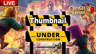 Coc Live Stream Road To 600 Subs | Chill Stream And Base Visit | Tech Lighter screenshot 4