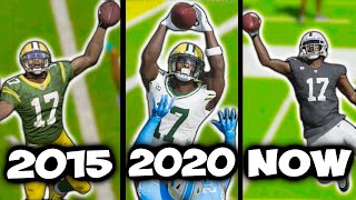 Making A CRAZY CATCH With DAVANTE ADAMS In EVERY MADDEN!!! (Madden 15 - Madden 23)