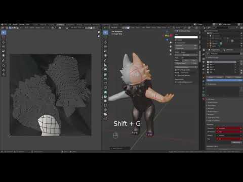 Exporting multiple UVs from a file with multiple objects, materials, UV sets 2.8+