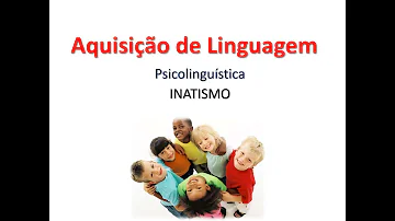 O que é teoria de aquisição da linguagem?