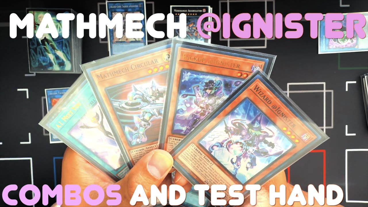 Yugioh Mathmech @ignister Deck Profile | Combo & Test Hand | May 2025
