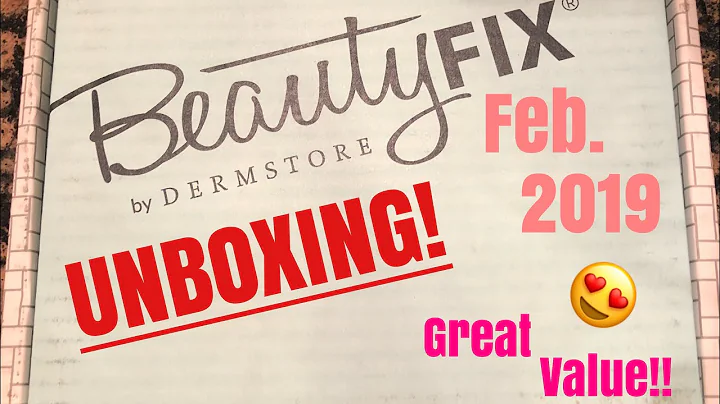 #beautyfix #unboxing BEAUTYFIX BY DERMSTORE • UNBOXING! • FEBRUARY 2019...... $60 PRIMER???