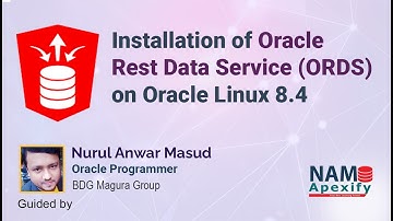 how to install and configure Oracle Rest Data Service [ORDS 21.3] on Oracle linux 8  with Oracle 19c