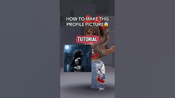 [⭐️]PROFILE PICTURE TUTORIAL! #roblox #shorts #edit #andrast