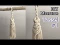 [Eng sub] DIY Macrame Tassel #1 / 마크라메 태슬 #1