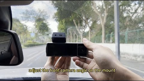 1. Installation Guiadnce- Nanoby M1 4K 3-Channel Dash Cam