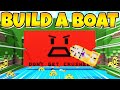 DON'T GET CRUSHED BY A SPEEDING WALL In Build a Boat!