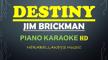 Destiny | Jim Brickman | Piano Karaoke HD