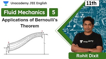 JEE: Fluid Mechanics L5 | Class 11 | JEE English | JEE Physics | Rohit Dixit