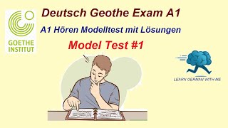 Deutsch A1 Hören mit Lösungen Goethe | 1