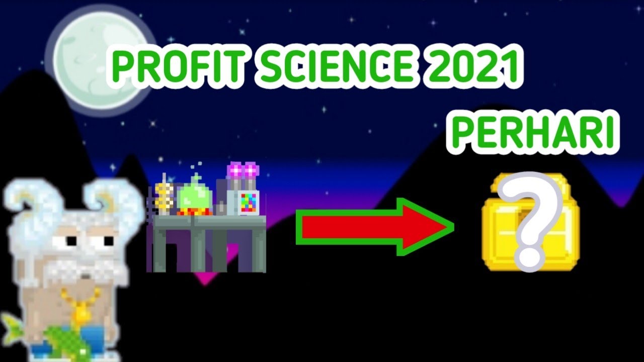 Profit Growtopia 2021 Science Station GROWTOPIA YouTube