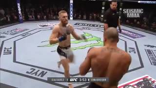 Conor McGregor knocks out Eddie Alvarez   UFC 205 Highlights