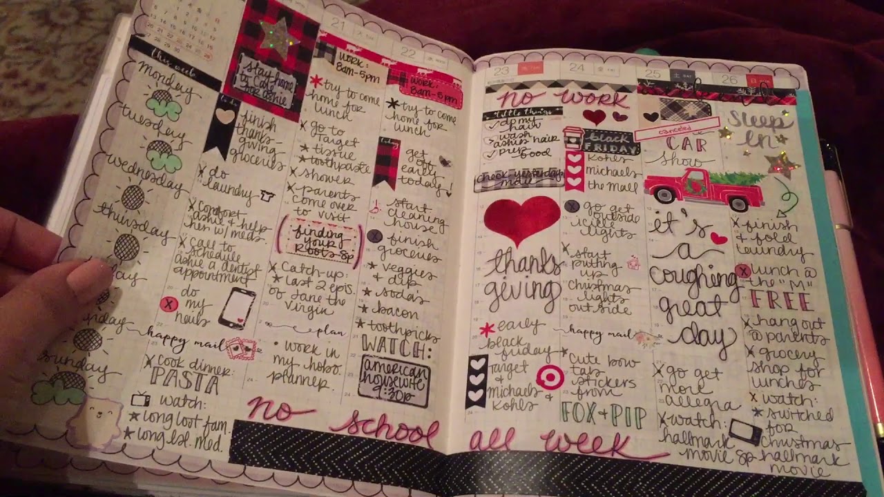 Hobonichi cousin & how I use it 2017