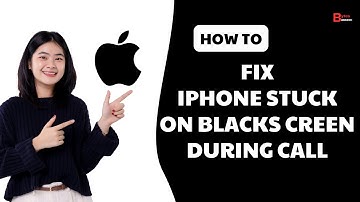 How To Fix iPhone Stuck On Black Screen During Call | iPhone Screen Not Turning ON During Call