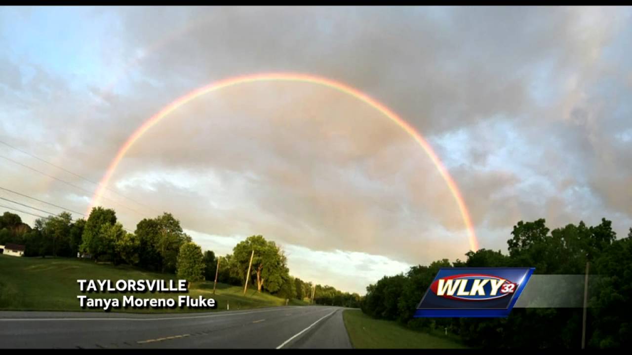 Spotty showers possible on your Sunday - YouTube
