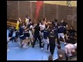 Mass brawl at handball match in Montenegro [ RK Nikšića - RK Morače ]