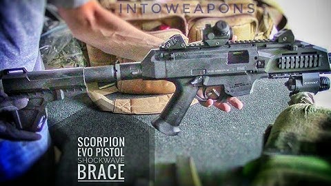 CZ Scorpion EVO 3 S1 with Shockwave Folding Stabilizer