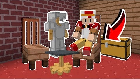 How to make a Working Chair in Minecraft