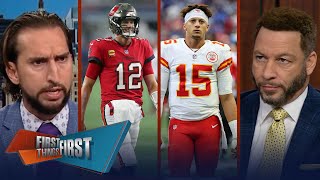 Patrick Mahomes, Chiefs road underdogs vs. Brady \& Bucs in Week 4 | NFL | FIRST THINGS FIRST