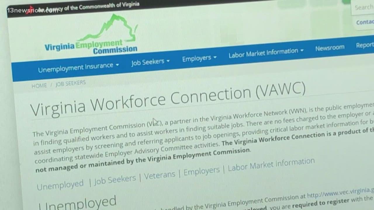 Virginia Employment Commission top official removed from the job YouTube