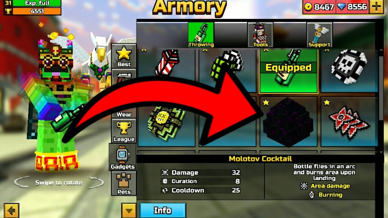 HOW TO UNLOCK ALL GUNS FOR FREE IN PIXEL GUN 3D - YouTube
