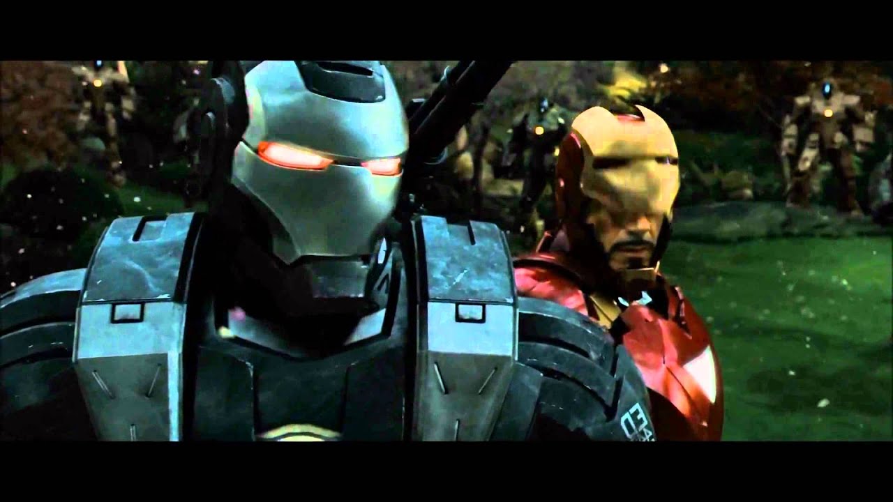 Iron Man 2 Drone Fight Scene 1080p HD - YouTube