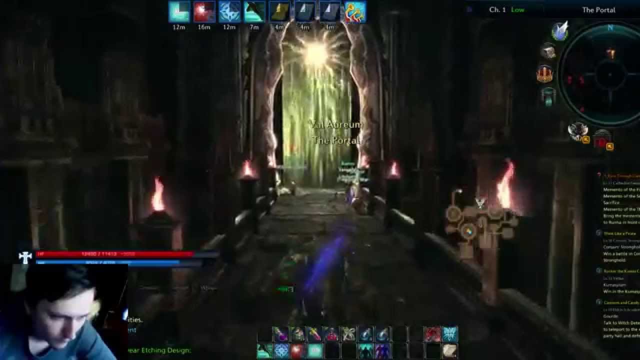 TERA - (Квест) quest - A Race Through Dark Place