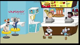 Cuphead And Mugman Behaves At Vapiano And Gets Ungrounded