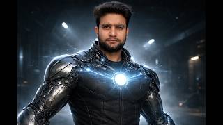 "Next‑Gen Iron Man Suit Transformation | Epic 15s AI Edit" #superherotransformation