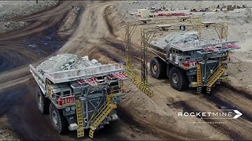 Surveying of open pit mines