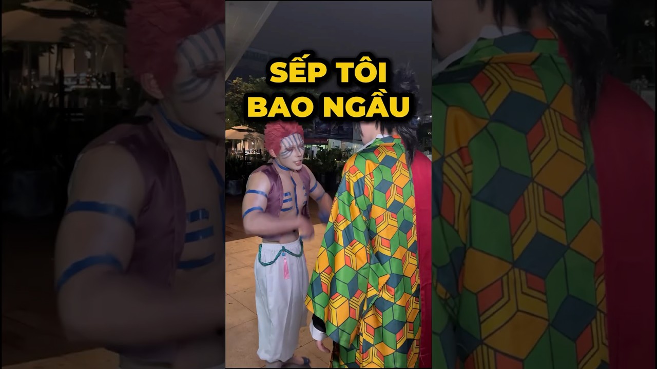 Sếp Muzan nhà tôi ngầu lắm #cosplay #shorts #minnacosplay