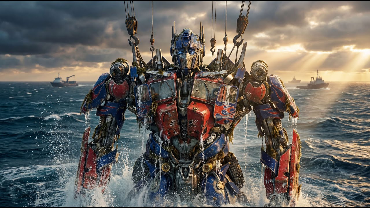 Optimus Prime Was Lost in the Ocean… We Found Him 😱  