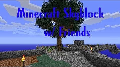 Minecraft: Skyblock Episode 4: Nether Portal?