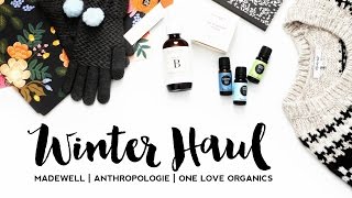 Winter Haul | Madewell, Anthropologie, One Love Organics