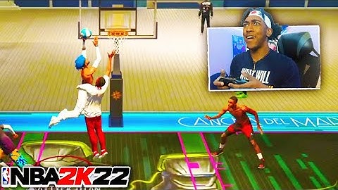 My *NEW* 2 Way Slashing playmaker is UNTOUCHABLE!!🤯BEST SLASHER BUILD ON NBA 2K22!!