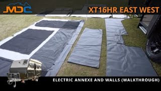 Walkthrough Electric Annexe And Walls Mdc Xt16Hr East West Offroad Caravan