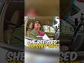 She had a firearm in her car. When she refused to step out, things escalated fast.