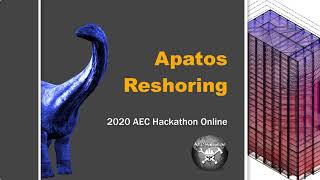 Apatos Reshoring  - AEC Hackathon 2020