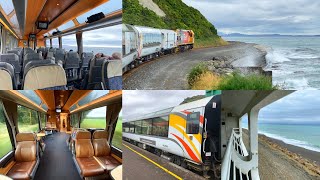 New Zealand by Rail - part 2: Coastal Pacific Scenic Train Christchurch - Picton